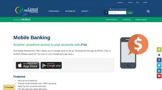 Mobile Banking | Central Minnesota Credit Union