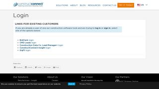 Login | ConstructConnect.com