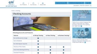 Checking Accounts › CME Federal Credit Union