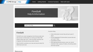 FirmSoft - CME Group