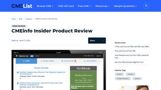 Oakstone CMEinfo Insider CME - Product Review - CMEList