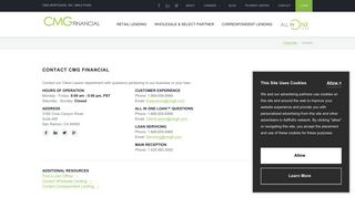 CMG Financial | Contact