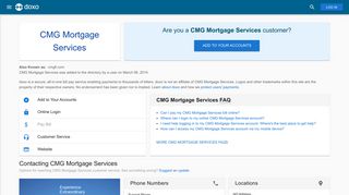 CMG Mortgage Services: Login, Bill Pay, Customer Service and Care ...