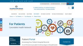 Patient Portal - Carondelet Health Network