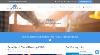 CMIC Cloud Hosting | myCREcloud | Cloud Hosted CMIC