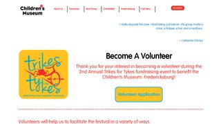 Children's Museum of Richmond :: Become A Volunteer