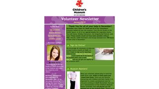 Volunteer News from CMoR - Constant Contact