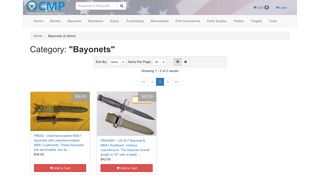 Bayonets - CMP eStore - Civilian Marksmanship Program