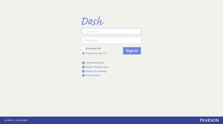 Dash Web Login