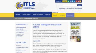 Course Management System (CMS) - ITLS