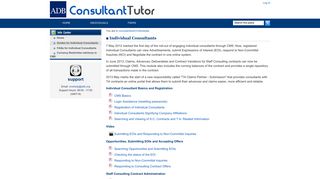Guides for Individual Consultants - Asian Development Bank