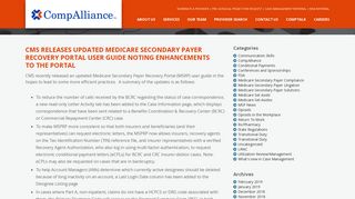 CMS Releases Updated Medicare Secondary Payer Recovery Portal ...