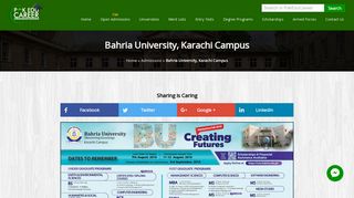 Bahria University, Karachi Campus - Pak Edu Career