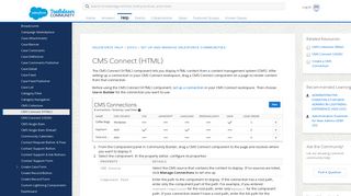 CMS Connect (HTML) - Salesforce Help