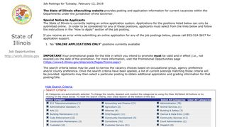 Illinois - Work 4 Illinois - Job Postings