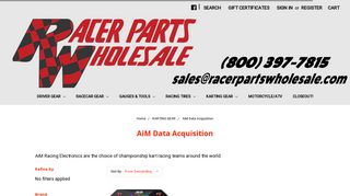 AiM Karting Electronics at CMS - Racer Parts Wholesale