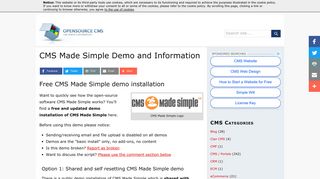 CMS Made Simple - Open Source CMS