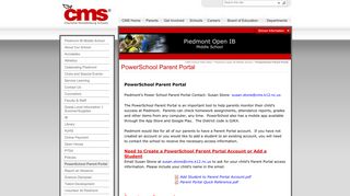 PowerSchool Parent Portal - Charlotte-Mecklenburg Schools