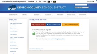 CMS Login - Kenton County Schools - Kyschools.us