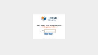 SBMS - Student Billing Management System - unitar