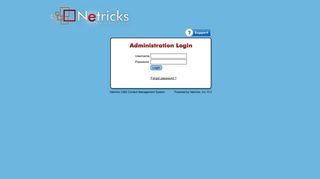 Netricks CMS2 Login - Families Protecting the Valley