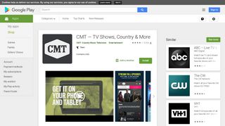 CMT — TV Shows, Country & More - Apps on Google Play
