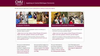 Graduate Studies - Applying to CMU | Central Michigan University