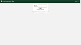 Login Page - Student Portal