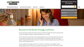 Become a Customer – CN Brown Energy