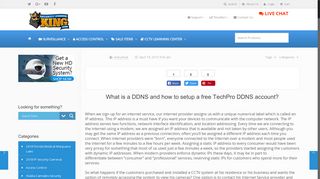 What is a DDNS and how to setup a free TechPro DDNS account ...