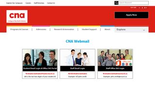 CNA Webmail - College of the North Atlantic