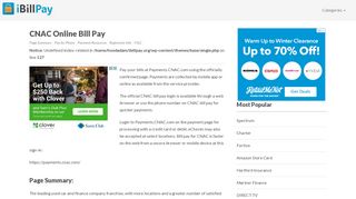 CNAC Bill Pay Online, Login, Customer Service & Sign-In 2019 | iBillPay