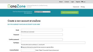 cnaZone | Continuing Education for Certified Nursing Assistants