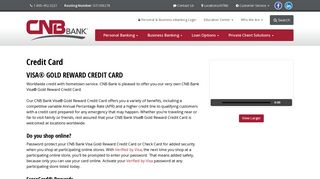 CNB Bank - Credit Card