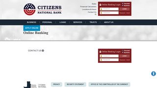 Online Banking - Citizens National Bank