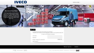 Iveco Single Sign On Portal (Login)