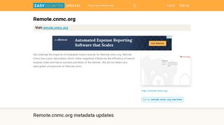 Remote Cnmc (Remote.cnmc.org) - Netscaler Gateway - Easycounter