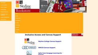 Inclusive Access Support - Skyline College Bookstore