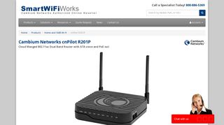 Cambium Networks cnPilot R201P | SmartWifiWorks.com