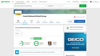 Central Network Retail Group Reviews | Glassdoor