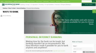 Personal Internet Banking | Co-operative Bank of Kenya