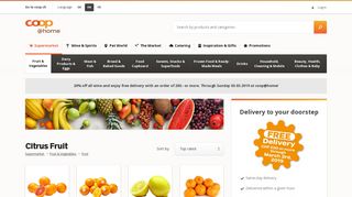 Citrus Fruit | Fruit | Fruit & Vegetables | Supermarket | <span class=