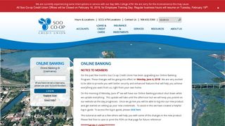 Soo Co-op Credit Union Online Banking - Soo Co-Op CU