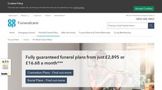 Prepaid Funeral Plans | The Co-op Funeralcare