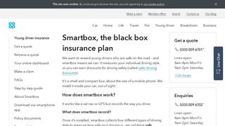 Black Box Car Insurance for Young Drivers | Co-op Insurance