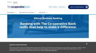 Business - The Co-operative Bank