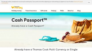 Cash Passport | Thomas Cook Money