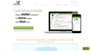 CoachAccountable - Software that makes your coaching better.