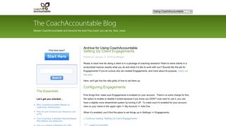 Using CoachAccountable » CoachAccountable