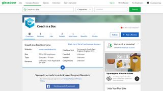Working at Coach in a Box | Glassdoor